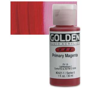 Golden Fluid Akrilik Boya 30 Ml Seri 6 Primary Magenta - 1