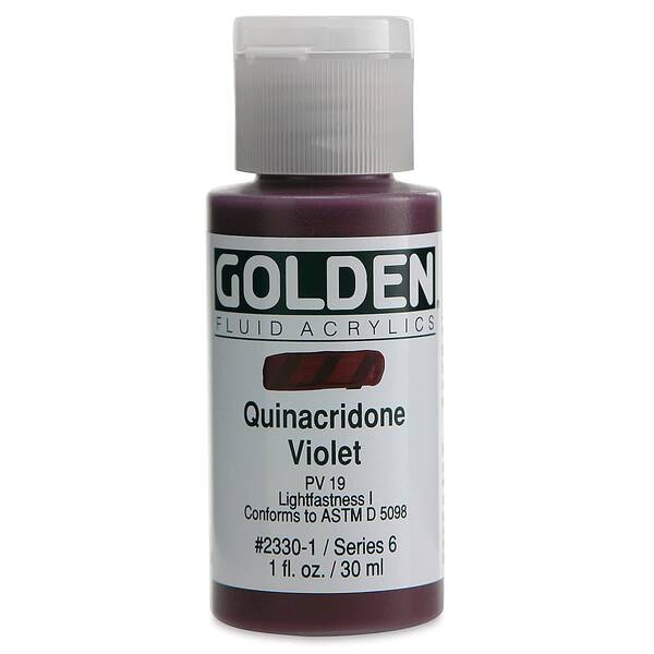 Golden Fluid Akrilik Boya 30 Ml Seri 6 Quinacridone Violet