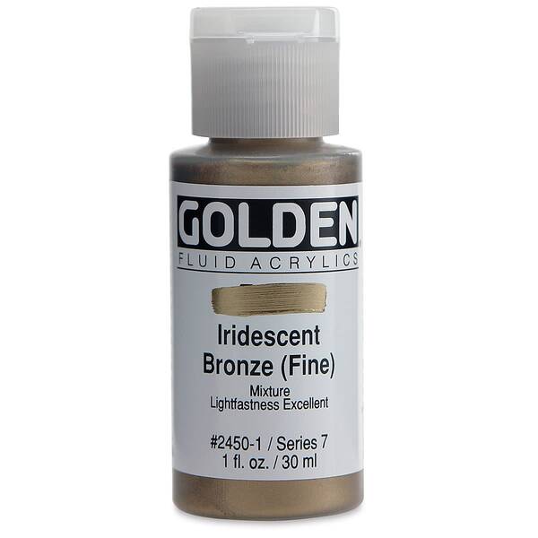 Golden Fluid Akrilik Boya 30 Ml Seri 7 Iridescent Bronz Fine