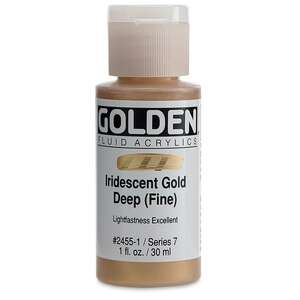 Golden Fluid Akrilik Boya 30 Ml Seri 7 Iridescent Gold Deep Fine - Thumbnail
