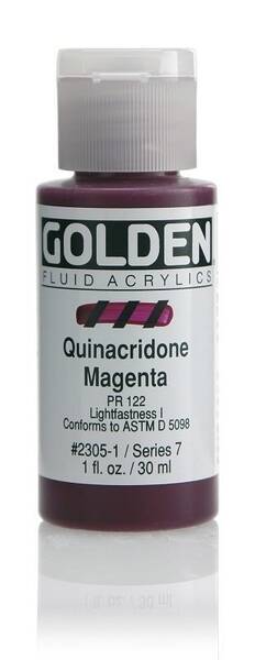 Golden Fluid Akrilik Boya 30 Ml Seri 7 Quinacridone Magenta