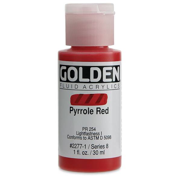 Golden Fluid Akrilik Boya 30 Ml Seri 8 Pyrrole Red
