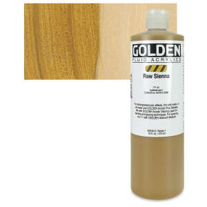 Golden Fluid Akrilik Boya 473 Ml Seri 1 Raw Sienna - Golden