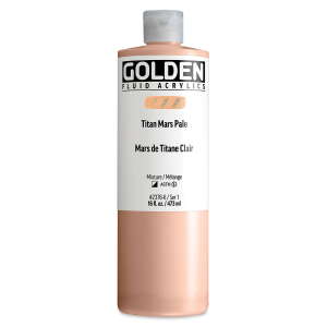 Golden Fluid Akrilik Boya 473 Ml Seri 1 Titan Mars Pale - 3