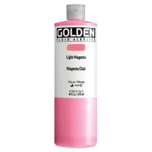 Golden Fluid Akrilik Boya 473 Ml Seri 2 Light Magenta - 3
