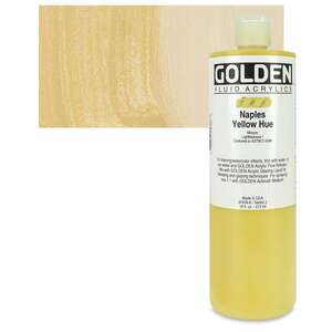 Golden - Golden Fluid Akrilik Boya 473 Ml Seri 2 Naples Yellow Hue