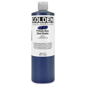 Golden Fluid Akrilik Boya 473 Ml Seri 4 Phthalo Blue Red Shade - Thumbnail