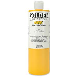 Golden Fluid Akrilik Boya 473 Ml Seri 6 Diarylide Yellow - 3