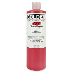 Golden Fluid Akrilik Boya 473 Ml Seri 6 Primary Magenta - 3