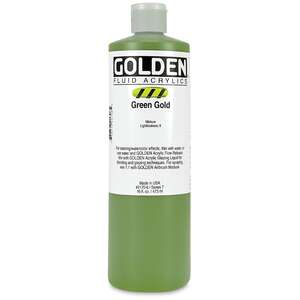 Golden Fluid Akrilik Boya 473 Ml Seri 7 Green Gold - Thumbnail