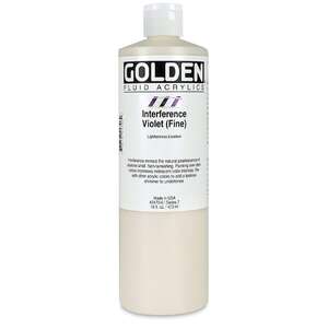 Golden Fluid Akrilik Boya 473 Ml Seri 7 Interference Violet (Fine) - 3