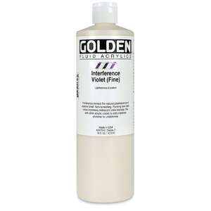Golden Fluid Akrilik Boya 473 Ml Seri 7 Interference Violet (Fine) - Thumbnail