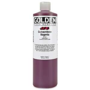 Golden Fluid Akrilik Boya 473 Ml Seri 7 Quinacridone Magenta - 3