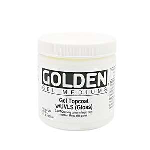 Golden - Golden Gel MediumTopcoat Parlak 3747-5 237 Ml w/Uvls