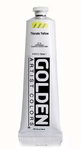 Golden Heavy Body Akrilik Boya 148 Ml Seri 1 Titanate Yellow - 3