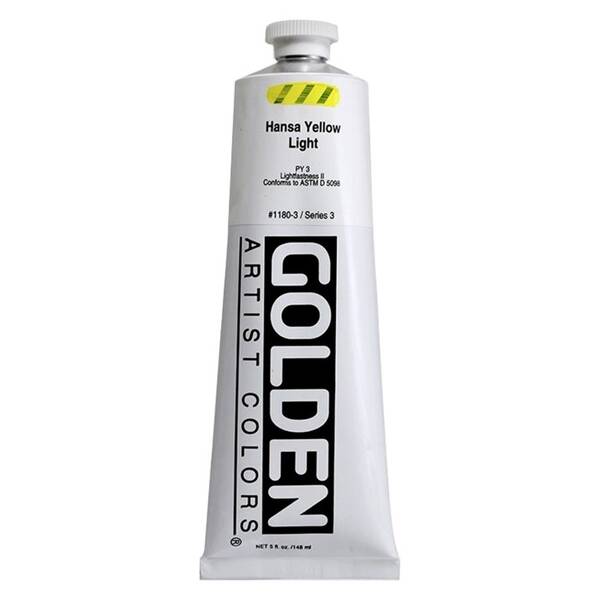 Golden Heavy Body Akrilik Boya 148 Ml Seri 3 Hansa Yellow Light - 3