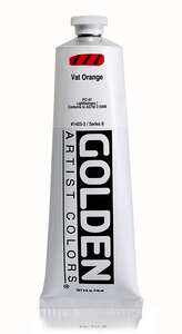 Golden Heavy Body Akrilik Boya 148 Ml Seri 8 Vat Orange - 3