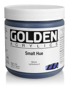 Golden Heavy Body Akrilik Boya 473 Ml Seri 1 Smalt Hue - 3