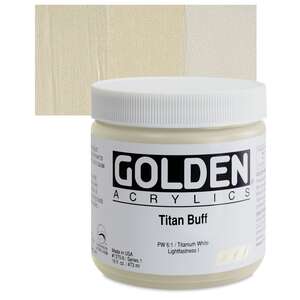 Golden - Golden Heavy Body Akrilik Boya 473 Ml Seri 1 Titan Buff