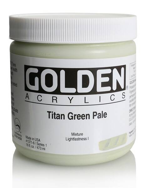 Golden Heavy Body Akrilik Boya 473 Ml Seri 1 Titan Green Pale - 3