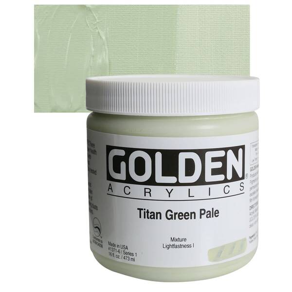 Golden Heavy Body Akrilik Boya 473 Ml Seri 1 Titan Green Pale