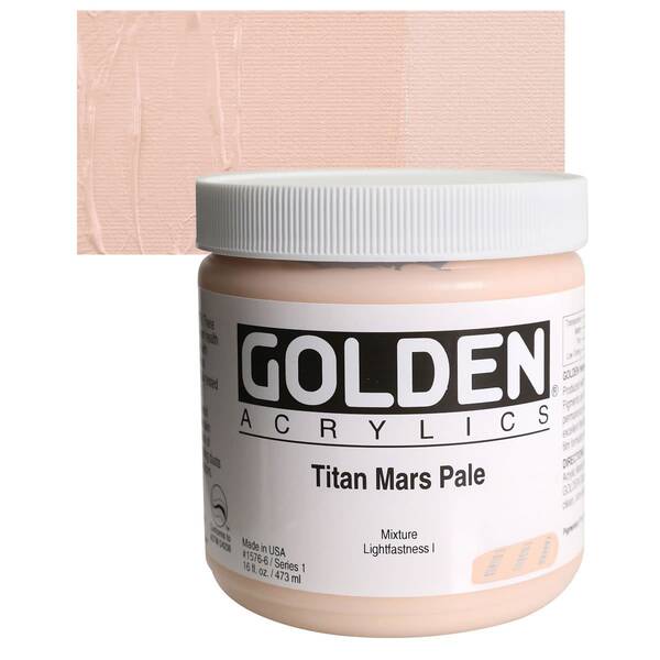 Golden Heavy Body Akrilik Boya 473 Ml Seri 1 Titan Mars Pale - 1