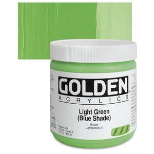 Golden - Golden Heavy Body Akrilik Boya 473 Ml Seri 3 Light Green Blue Shade