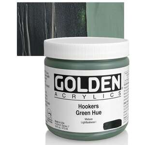 Golden - Golden Heavy Body Akrilik Boya 473 Ml Seri 7 Hookers Green Hue