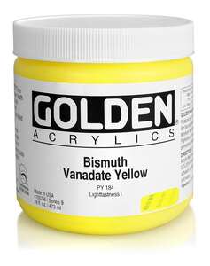 Golden Heavy Body Akrilik Boya 473 Ml Seri 9 Bismuth Vanadate Yellow - 3