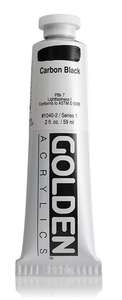 Golden Heavy Body Akrilik Boya 59 Ml Seri 1 Carbon Black - 3