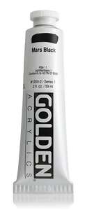 Golden Heavy Body Akrilik Boya 59 Ml Seri 1 Mars Black - 3
