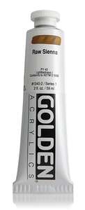 Golden Heavy Body Akrilik Boya 59 Ml Seri 1 Raw Sienna - 3