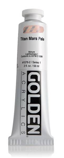 Golden Heavy Body Akrilik Boya 59 Ml Seri 1 Titan Mars Pale - 3