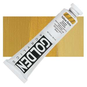 Golden Heavy Body Akrilik Boya 59 Ml Seri 1 Yellow Ochre - 1