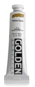 Golden Heavy Body Akrilik Boya 59 Ml Seri 1 Yellow Oxide - 3