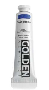 Golden Heavy Body Akrilik Boya 59 Ml Seri 2 Cobalt Blue Hue - 3