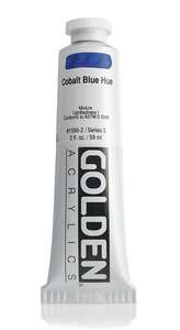 Golden Heavy Body Akrilik Boya 59 Ml Seri 2 Cobalt Blue Hue - Thumbnail
