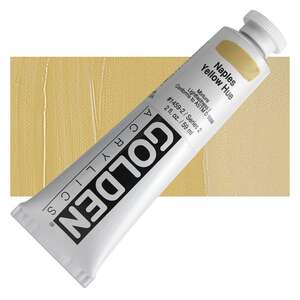 Golden Heavy Body Akrilik Boya 59 Ml Seri 2 Naples Yellow Hue - 1