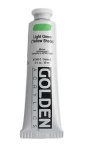 Golden Heavy Body Akrilik Boya 59 Ml Seri 3 Light Green Yellow Shade - 3