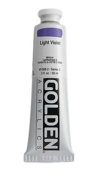 Golden Heavy Body Akrilik Boya 59 Ml Seri 3 Light Violet - 3