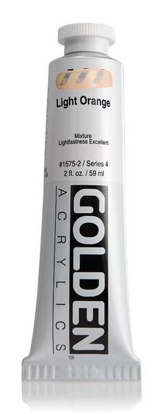 Golden Heavy Body Akrilik Boya 59 Ml Seri 4 Light Orange - 3