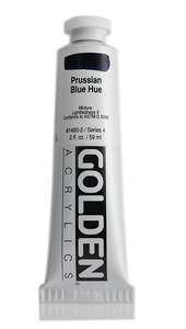 Golden Heavy Body Akrilik Boya 59 Ml Seri 4 Prussian Blue Hue - 3