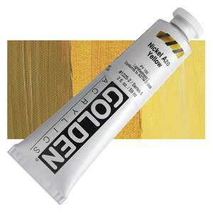 Golden Heavy Body Akrilik Boya 59 Ml Seri 6 Nickel Azo Yellow - 1