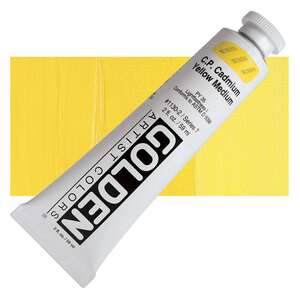 Golden Heavy Body Akrilik Boya 59 Ml Seri 7 C.P. Cadmium Yellow Medium - 1