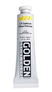 Golden Heavy Body Akrilik Boya 59 Ml Seri 7 C.P. Cadmium Yellow Primrose - 3