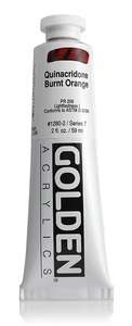 Golden Heavy Body Akrilik Boya 59 Ml Seri 7 Quinacridone Burnt Orange - 3