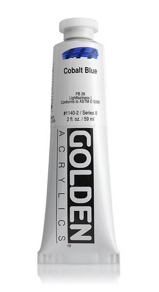 Golden Heavy Body Akrilik Boya 59 Ml Seri 8 Cobalt Blue - 3