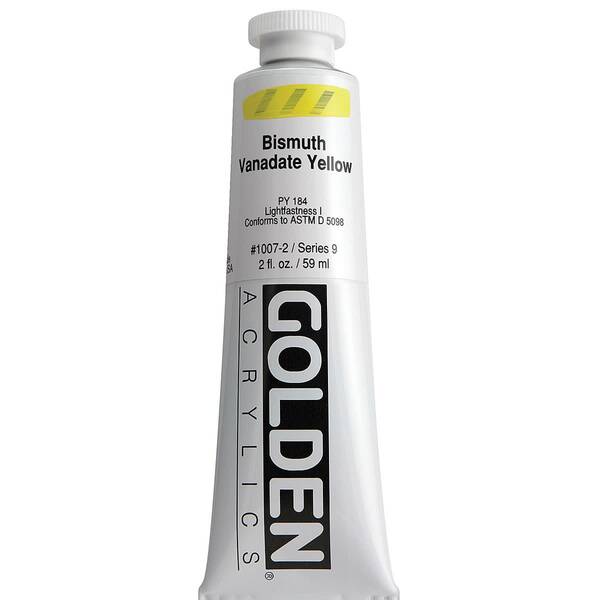 Golden Heavy Body Akrilik Boya 59 Ml Seri 9 Bismuth Vanadate Yellow - 3