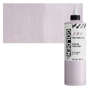 Golden High Flow Sıvı Akrilik Boya 473 Ml Seri 1 Titan Violet Pale - 1
