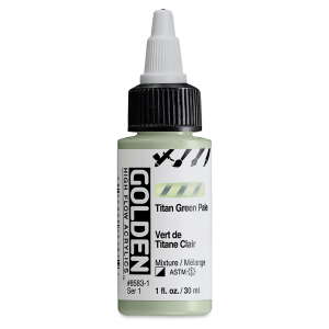 Golden High Flow Sıvı Akrilik Boya 30 Ml Seri 1 Titan Green Pale - 3